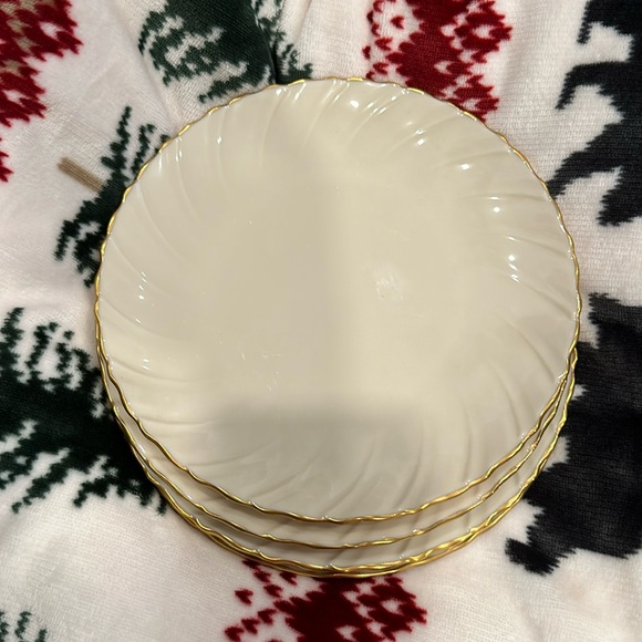 Lenox! Laurent 4 Salad plates - Picture 2 of 3